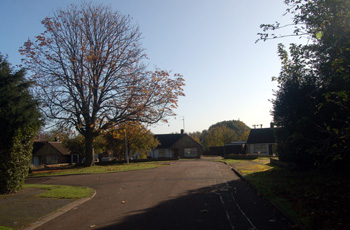Site of Bossington House October 2008